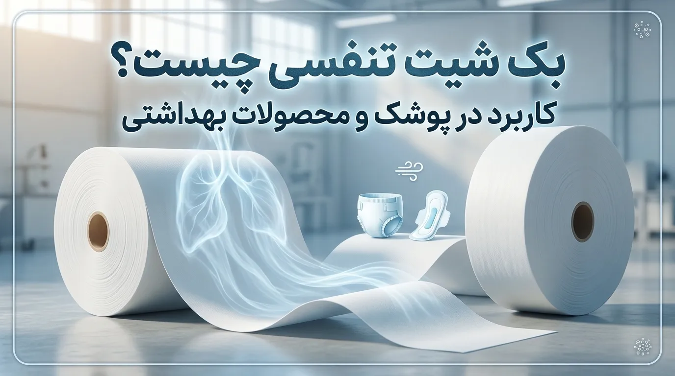 بک شیت تنفسی در لایه‌ی بیرونی پوشک کودک